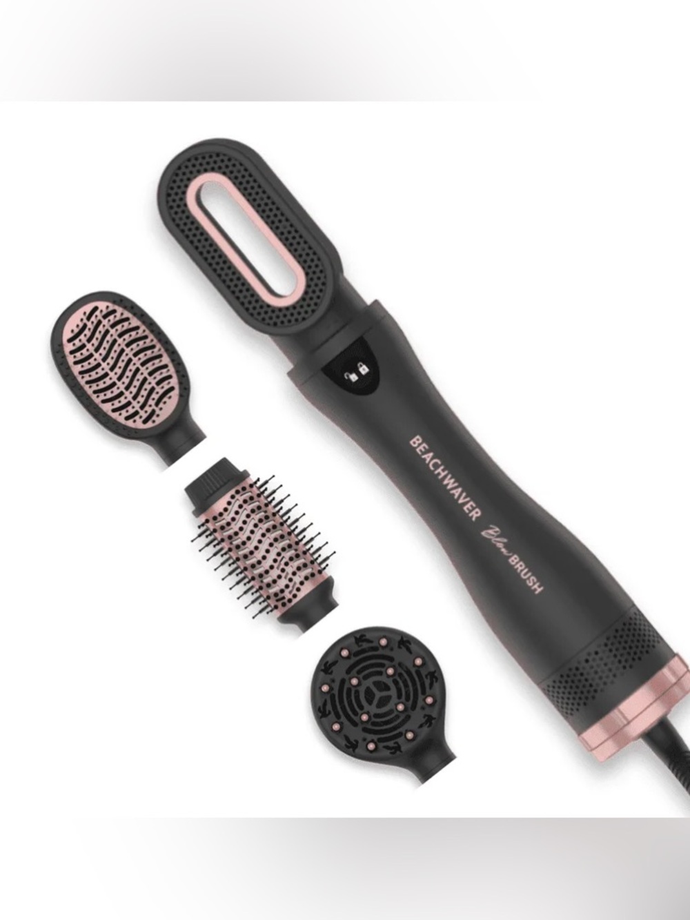 BEACHWAVER Co. Blowout Brush - Midnight Rose